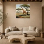 Premium Wall Art Kare Html Edition – ETNICHWALL0826027 presented in a sophisticated home setting