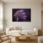 Premium Wall Art Yatay Html Edition – ETNICHWALL0826030 styled in a refined neutral interior