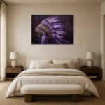 Premium Wall Art Yatay Html Edition – ETNICHWALL0826030 showcased in an elegant minimalist interior