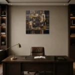 Premium Wall Art Kare Html Edition – ETNICHWALL0826034 displayed in a contemporary gallery-inspired room