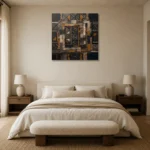 Premium Wall Art Kare Html Edition – ETNICHWALL0826034 showcased in an elegant minimalist interior