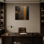 Premium Wall Art Kare Html Edition – ETNICHWALL0826035 displayed in a contemporary gallery-inspired room