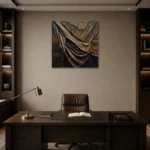 Premium Wall Art Kare Html Edition – ETNICHWALL0826036 displayed in a contemporary gallery-inspired room