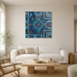 Premium Wall Art Kare Html Edition – ETNICHWALL0826044 styled in a refined neutral interior