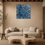 Premium Wall Art Kare Html Edition – ETNICHWALL0826044 presented in a sophisticated home setting