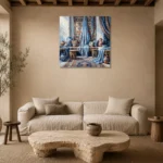 Premium Wall Art Kare Html Edition – ETNICHWALL0826052 presented in a sophisticated home setting