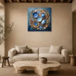 Premium Wall Art Kare Html Edition – ETNICHWALL0826054 presented in a sophisticated home setting