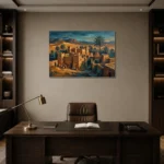 Premium Wall Art Yatay Html Edition – ETNICHWALL0826057 displayed in a contemporary gallery-inspired room