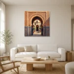 Premium Wall Art Kare Html Edition – ETNICHWALL0826061 styled in a refined neutral interior