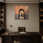 Premium Wall Art Kare Html Edition – ETNICHWALL0826061 displayed in a contemporary gallery-inspired room