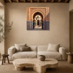 Premium Wall Art Kare Html Edition – ETNICHWALL0826061 presented in a sophisticated home setting