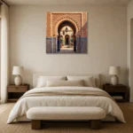 Premium Wall Art Kare Html Edition – ETNICHWALL0826061 showcased in an elegant minimalist interior