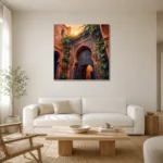 Premium Wall Art Kare Html Edition – ETNICHWALL0826063 styled in a refined neutral interior