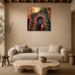 Premium Wall Art Kare Html Edition – ETNICHWALL0826063 presented in a sophisticated home setting