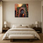 Premium Wall Art Kare Html Edition – ETNICHWALL0826063 showcased in an elegant minimalist interior