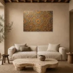 Premium Wall Art Yatay Html Edition – ETNICHWALL0826064 presented in a sophisticated home setting