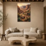 Premium Wall Art Dikey Html Edition – ETNICHWALL0826067 presented in a sophisticated home setting