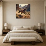 Premium Wall Art Kare Html Edition – ETNICHWALL0826072 showcased in an elegant minimalist interior