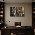 Premium Wall Art Yatay Html Edition – ETNICHWALL0826074 displayed in a contemporary gallery-inspired room