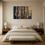 Premium Wall Art Yatay Html Edition – ETNICHWALL0826074 showcased in an elegant minimalist interior
