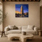 Premium Wall Art Kare Html Edition – ETNICHWALL0826080 presented in a sophisticated home setting