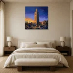 Premium Wall Art Kare Html Edition – ETNICHWALL0826080 showcased in an elegant minimalist interior