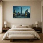 Premium Wall Art Yatay Html Edition – ETNICHWALL0826083 showcased in an elegant minimalist interior