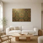 Premium Wall Art Yatay Html Edition – ETNICHWALL0826091 styled in a refined neutral interior