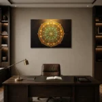 Premium Wall Art Yatay Html Edition – ETNICHWALL0826092 displayed in a contemporary gallery-inspired room