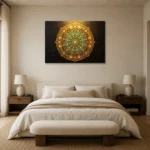 Premium Wall Art Yatay Html Edition – ETNICHWALL0826092 showcased in an elegant minimalist interior