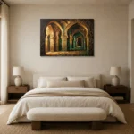 Premium Wall Art Yatay Html Edition – ETNICHWALL0826093 showcased in an elegant minimalist interior