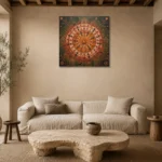 Premium Wall Art Kare Html Edition – ETNICHWALL0826098 presented in a sophisticated home setting