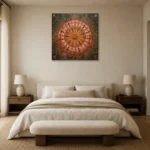 Premium Wall Art Kare Html Edition – ETNICHWALL0826098 showcased in an elegant minimalist interior