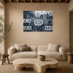 Premium Wall Art Yatay Html Edition – ETNICHWALL0826100 presented in a sophisticated home setting