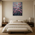 Premium Wall Art Dikey Html Edition – FKOWERWALL0826024 showcased in an elegant minimalist interior