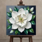 Premium Wall Art Kare Html Edition – FKOWERWALL0826026 displayed on a studio easel