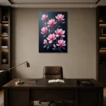 Premium Wall Art Dikey Html Edition – FKOWERWALL0826031 displayed in a contemporary gallery-inspired room