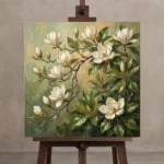 Premium Wall Art Kare Html Edition – FKOWERWALL0826036 displayed on a studio easel