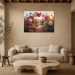 Premium Wall Art Yatay Html Edition – FKOWERWALL0826039 presented in a sophisticated home setting