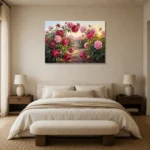 Premium Wall Art Yatay Html Edition – FKOWERWALL0826039 showcased in an elegant minimalist interior
