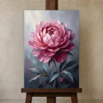 Premium Wall Art Dikey Html Edition – FKOWERWALL0826041 displayed on a studio easel