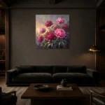 Premium Wall Art Kare Html Edition – FKOWERWALL0826045 shown in a warm modern interior