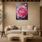 Premium Wall Art Dikey Html Edition – FKOWERWALL0826051 presented in a sophisticated home setting