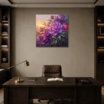 Premium Wall Art Kare Html Edition – FKOWERWALL0826054 displayed in a contemporary gallery-inspired room