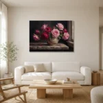 Premium Wall Art Dikey Html Edition – FKOWERWALL0826059 styled in a refined neutral interior