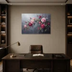 Premium Wall Art Dikey Html Edition – FKOWERWALL0826060 displayed in a contemporary gallery-inspired room