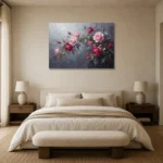 Premium Wall Art Dikey Html Edition – FKOWERWALL0826060 showcased in an elegant minimalist interior