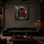 Premium Wall Art Kare Html Edition – FKOWERWALL0826061 shown in a warm modern interior