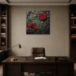 Premium Wall Art Kare Html Edition – FKOWERWALL0826062 displayed in a contemporary gallery-inspired room