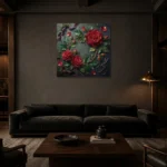 Premium Wall Art Kare Html Edition – FKOWERWALL0826062 shown in a warm modern interior